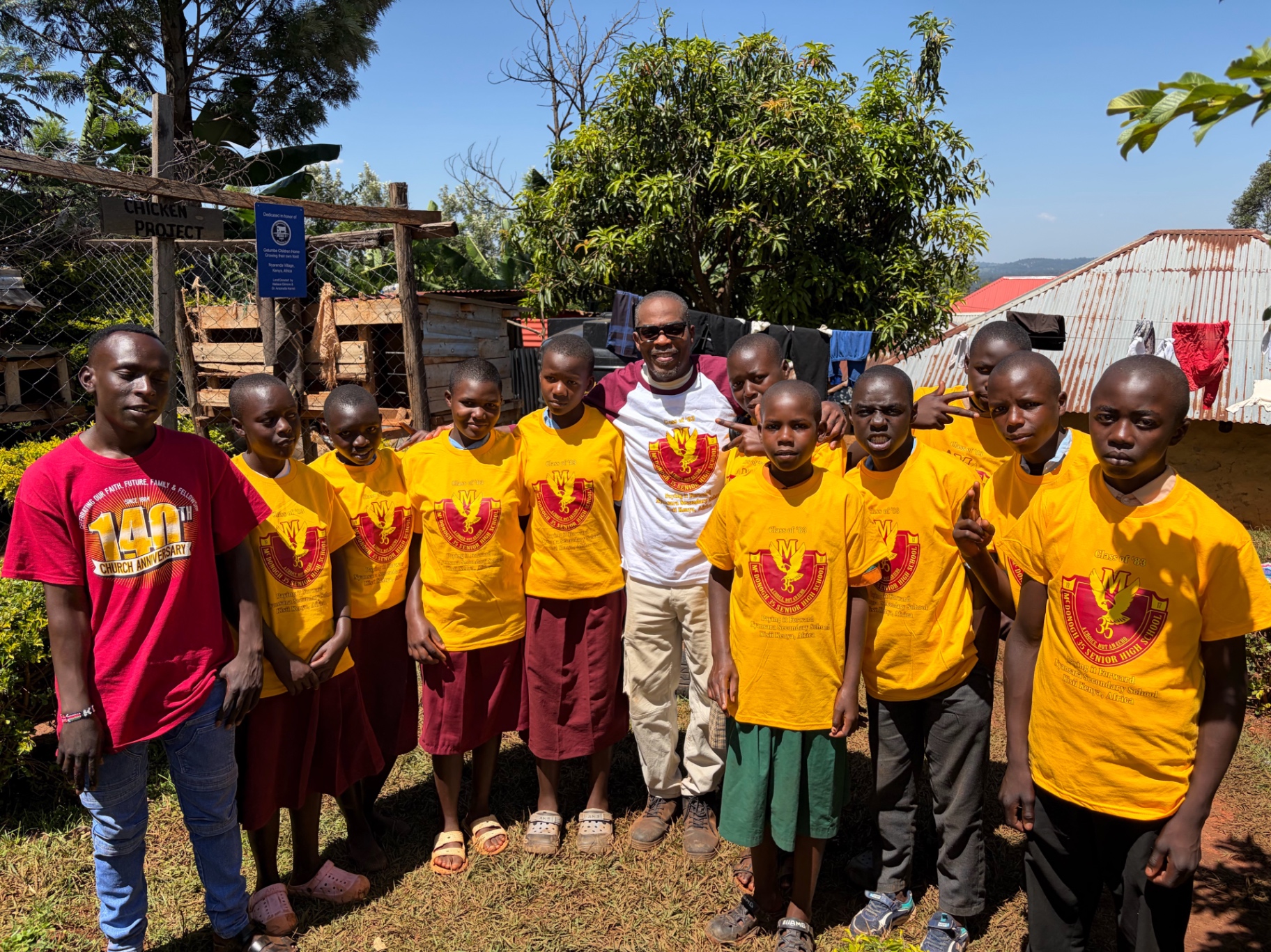 Students in Kenya